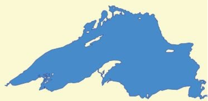Outline of Lake Superior