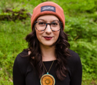Headshot portrait of Kaitlin B. Curtice