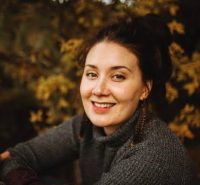 Headshot portrait of Michaela Goade